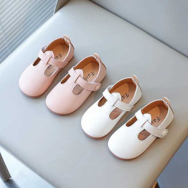 Toddlers Girls Leather Shoes Princess Sweet Simple Classic Kids Leather Flats for Medium Girl Children Dress Shoes for WeddingL260513KGTBUGQS