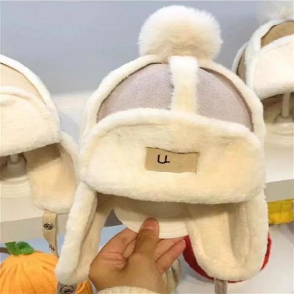 Kid Hair Accessories 2026 Kid Hair Accessories Cute Kids Knitted baby hair clip cute Baby Clip Caps Designer Boys Girls Letter Hats Skull Ca