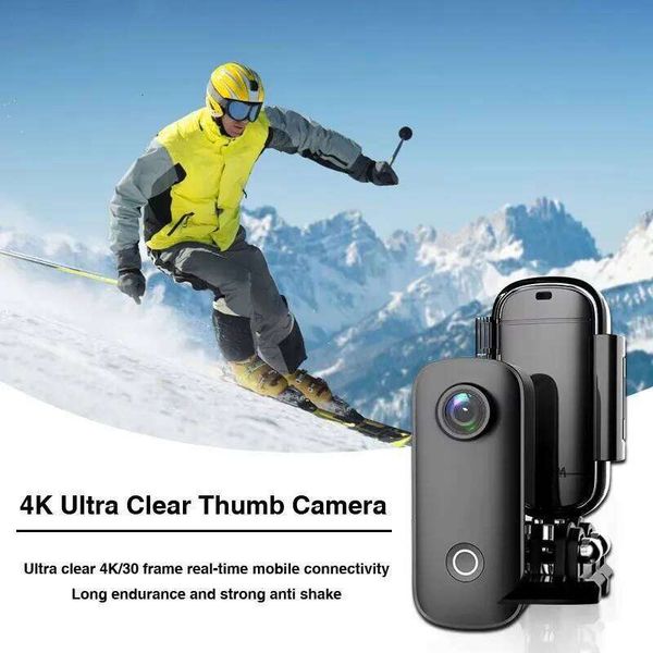 C100+Thumb C100Plus SJCAM Pocket Body Camera 4K Waterproof Mini Action Cam for Sports,riding 26L0513