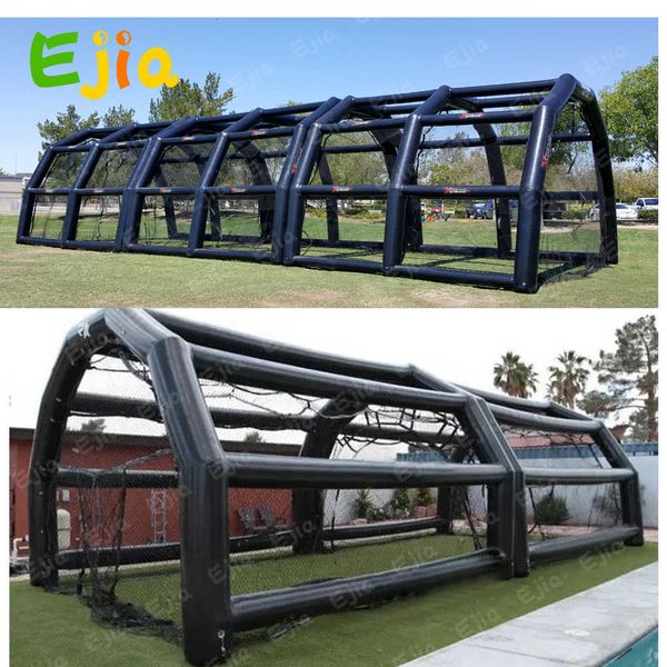 wholesale Commercial Outdoor Portable Batting Cage Tent Base Ball Sport Court Inflatable Baseball Batting Cage With Net