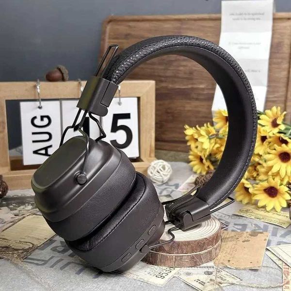 Retro Wireless Headphone Stereo Classic Open Hifi On-ear Bluetooth Earphones Portable Lightweight Headset S260509