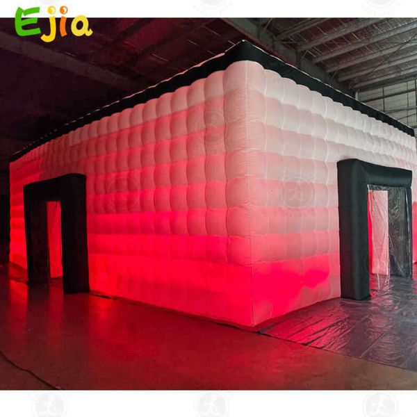 wholesale Commerical Inflatable Night Club Party Cube Tent Portable Inflatable Nightclub Inflatable-Nightclub With RGB LED LightsPopular