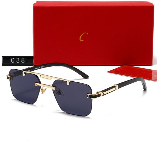 2026 Designer Sunglasses Luxury Sunglasses UV400 Protection Metal Rivet Decorat…