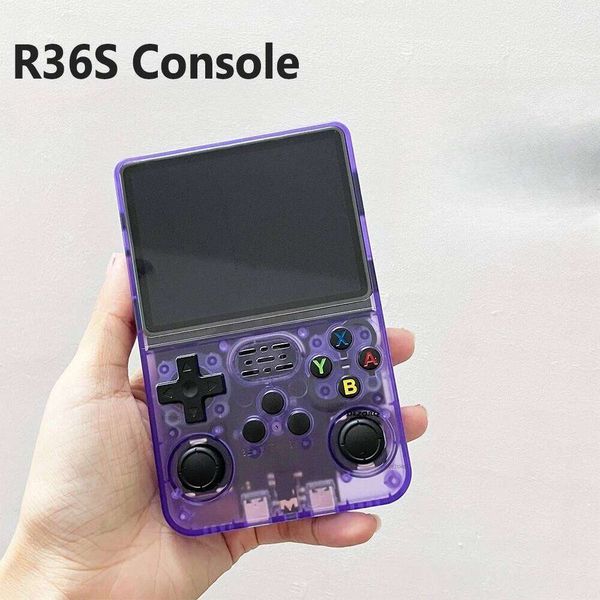 R36S Retro Handheld Linux System 3.5-Inch I HD 4K 64G 20000+ Classical Games Portable Pocket Game Console J260513