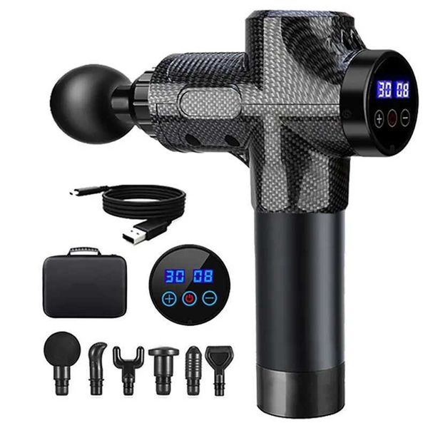 Deep Tissue Massage Gun Portable Facial Muscle Massager Massage Pistool For Back Neck Body Muscle Fitness Tool C260514