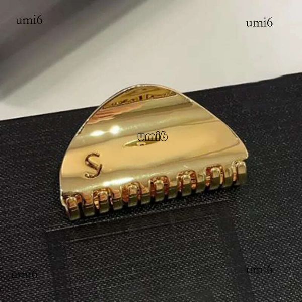 Metal Luxury Niche 5 Shark Clip Back 3 Hair Clips Versatile Everyday 7 Wear Exquisite Small Accessories Y