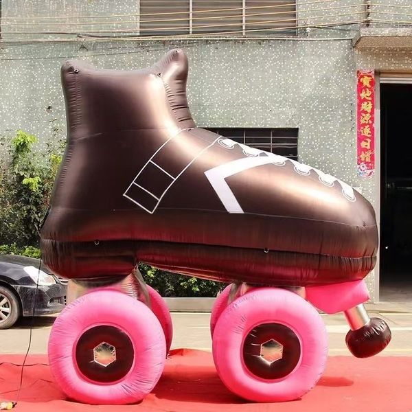 Inflatable ice skates are an ideal choice for indoor activities and storefront decoration