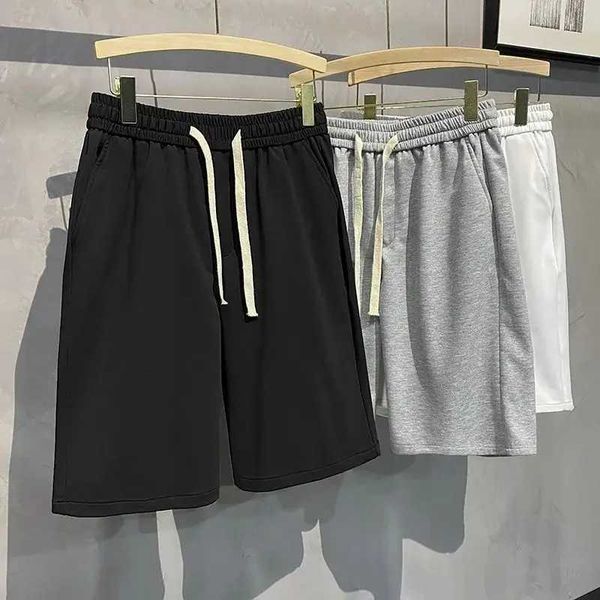 Mens Sports and Fitness Solid Color Casual Spring and Summer New Style Suitable for Both Men and Women Casual Sports Shorts Z260514