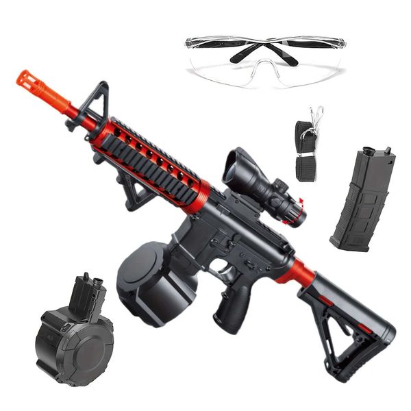 Blaster GunElectric Ball Blaster High Orbeez Gun Performance Cool Toy Gun Rechargeable Splatter Ball Toys for Outdoor ActiviL260515QD4Z