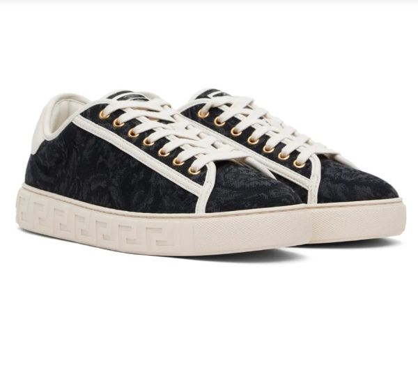 Men's Leather Low-Top Sneakers