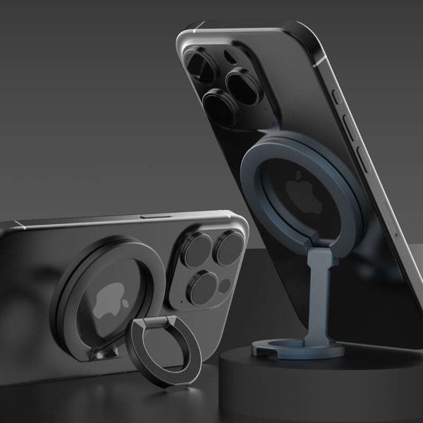 New magnetic phone multifunctional zinc alloy desktop stand