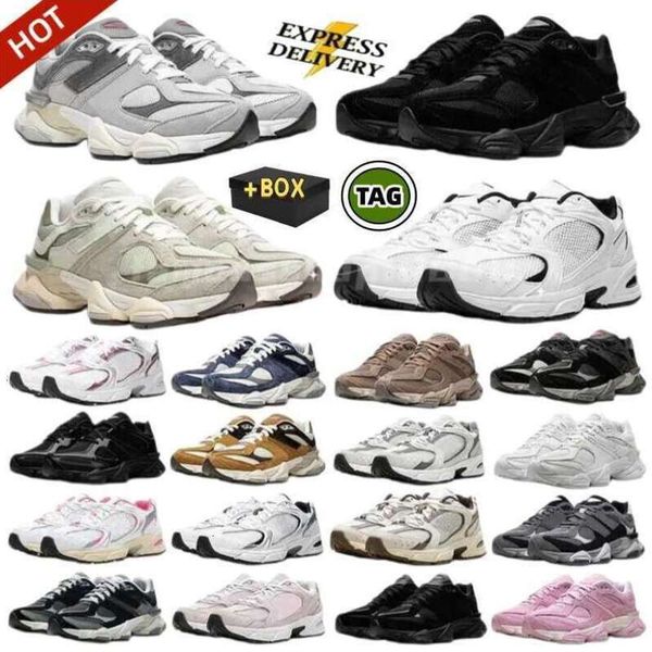 Designer 530 Shoes Sneakers Newbalence Men Low Top Pure Original Retro Silver White Mesh Breathable Wear Resistant Running Shoes Newbalance9060man No Box