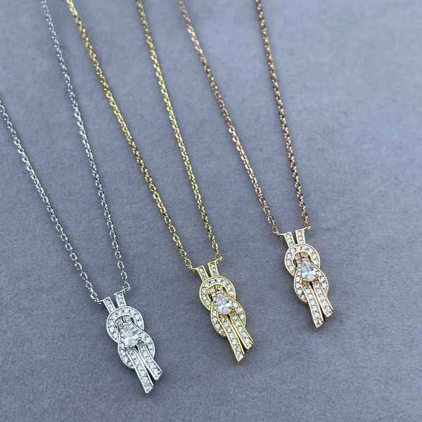 Friend pendant necklace Brand fine jewellery Copper Gold Plated Cross Pendant Necklace for women designer necklace Valentines 1