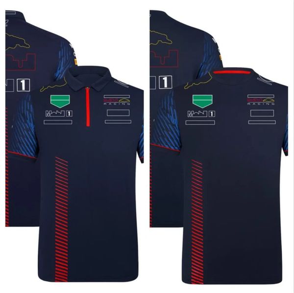 Motorcycle Gear F1 Team Racing ride gear T-Shirt Formula 1 Driver Polo Shirts T-Shirts New Season Race Clothing Car Fans Tops Men's Jersey Plus Size Custom 22