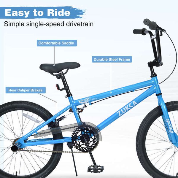 Mountain Bike Freestyle Kids Bike Inch Single Speed Children's Bicycle For Boys Girls Age 7+ Years se mtb Road Carbon