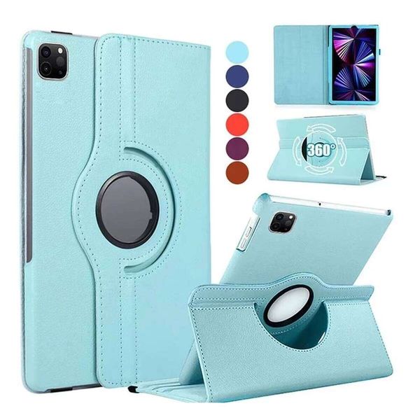 360 Rotation Tablet Case For iPad Air MINI 3 4 5 6 7 8 9 10 Generation Pro 2024 10.9 10.2 11 12.9 13 Inch Stand Cover