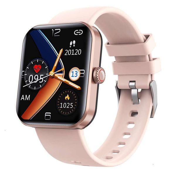 2026 New F57L Fitness Bracelet Heart Rate Blood Oxygen Monitor Sleep Tracker Pedometer Smart Watch IP67 Waterproof
