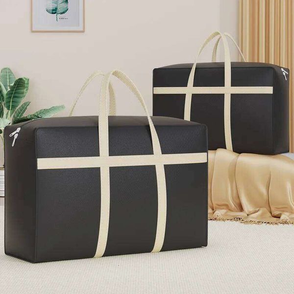 Large Capacity Moving Packing Foldable Travel Sturdy Waterproof Clothes Quilts Organizer Luggage Storage Bag 26Y0518