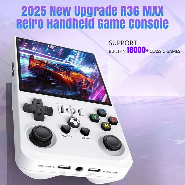 AISLPC R36Max Retro Handheld Game Console 4.0 Inch 64G/18000+ Games ship from US 26L0518