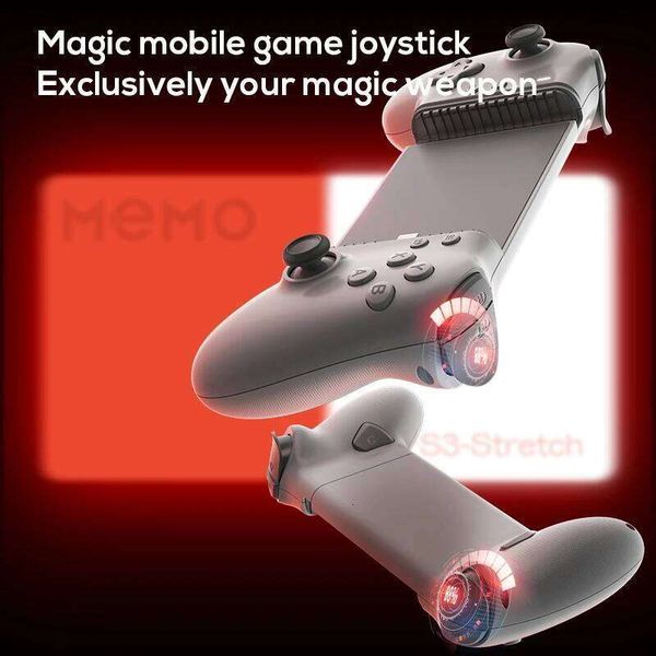 New MEMO Bilateral Stretch Handle S3, available for mobile phones and tablets. Type-C wireless dual-mode connection W260518