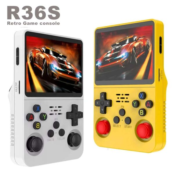 BOYHOM R36S Retro Handheld Game Console Genuine Linux ARKOS Dual-RAM 3.5'' I,15000+ Games ,Portable Pocket Player, 64G/128G 26L0518