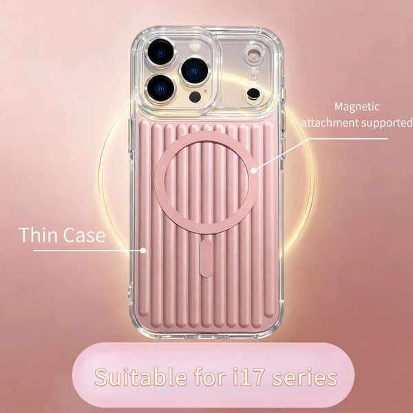 Luxury Rimowalugage Phone Case Rimo Designer Phone Case Scratch Resistant Magnetic Phone Case Anti Drop Wireless Charging Suitable For I17 Series
