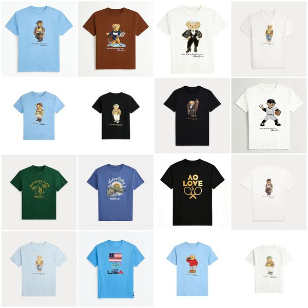 Women's Cotton Teddy Bear Print T-Shirt