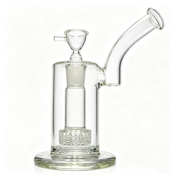 Matrix sidecar bong Hookahs birdcage perc thick water pipe size18.8mm GLASS Improved Version GB-187 Wide Thick Base