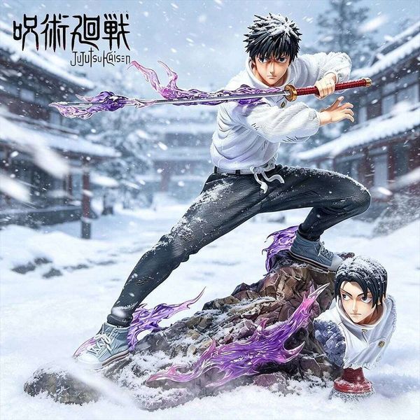 8.27in Anime Jujutsu Kaisen Figure Okkotsu Yuta Action Figures Pvc Statue Desktop Ornamen Collection Model Toys Gifts 26Y0519