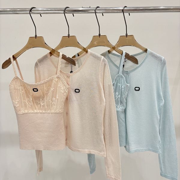 Women Chic Knitted Cardigans 2 Piece Set Designer — compare prices at CompareOffers