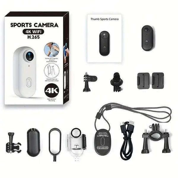 4K HD Thumb Action Camera with Digital Image — compare prices at CompareOffers