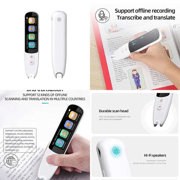 S5A Portable Translation Pen Real Time Online Multi-Language Scanning Translator Device Reading Dictionary Pen Z260519