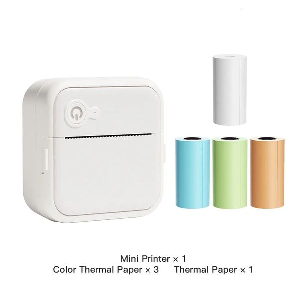 Dolewa D8 Portable Printer Thermal Paper Stickers Paper Mini Printers Labels Maker Printer for Po Printing for gift 260521