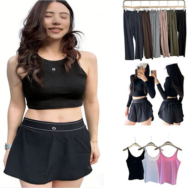 DHgate Women Lightweight Quick Dry Suit Pant Summer Match Point Shorts Built-in Shorts Skirts Fitness Sports GYM Vest sold by DHgate