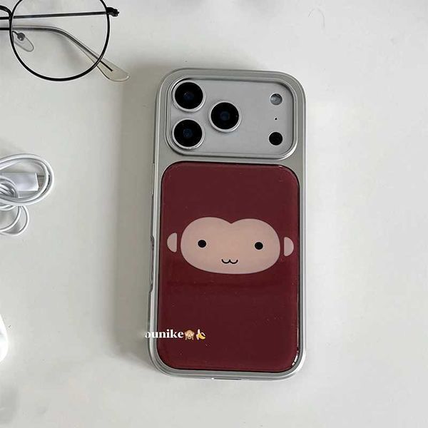 Korean Ins Kawaii Little Monkey Electroplated Drip Glue — compare prices at CompareOffers