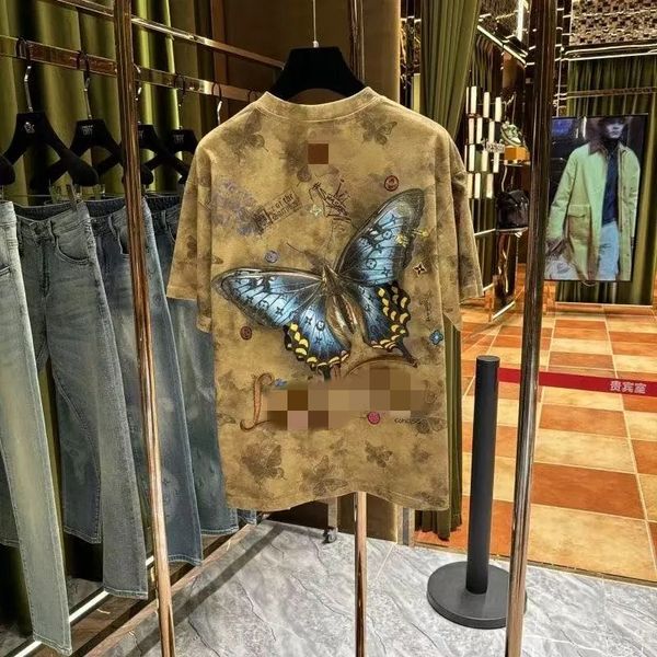 Men's T-Shirts Summer t-shirt High-quality clothing brand designer men casual t-shirt printing fashion letters short sleeve round neck men fashion t-shirt