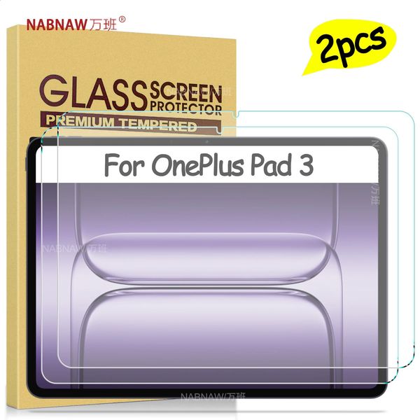 2 Pieces HD Scratch Proof Tempered Glass Film Screen Protector For OnePlus Pad 3 132-inch Tablet Protective Cover 260511