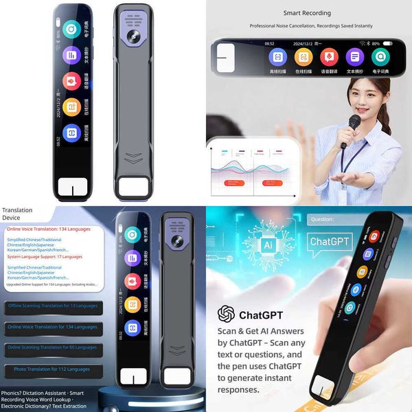 New AI Smart Pen With ChatGPT Integration Built-In ChatGPT Integration Scans Questions And Receives Instant AI-Generated Answers Z260519