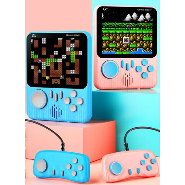 New Handheld Ultra Thin G Macaron Retro Games HD Color FC Game Console