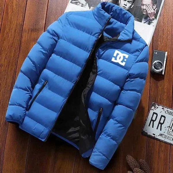 Outdoor camping mens thick jacket mens winter clothing fashion stand collar warm jumpsuit mens jacket 2024 new item L260520