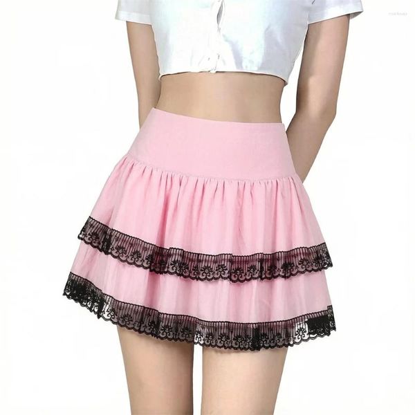 Skirts Vintage High Waist Plaid Mini Skirt Y2k E-girl A-line Kawaii Harajuku Mall Goth Gothic Punk Style Fairy Grunge