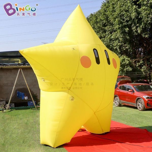Outdoor inflatable pentagram grassland camping and photography check-in, interactive photo taking, internet celebrity decoration air model