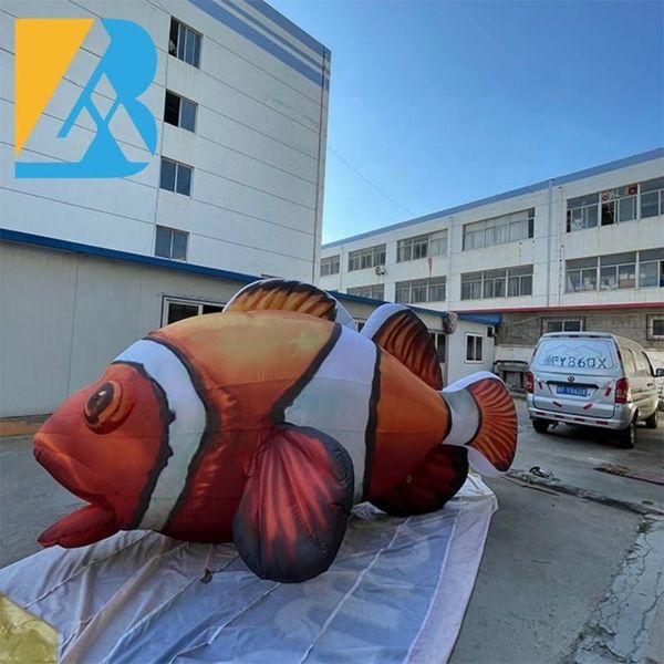 Bespoke Aquarium Decorative Giant Inflatable Carp for Events Designers