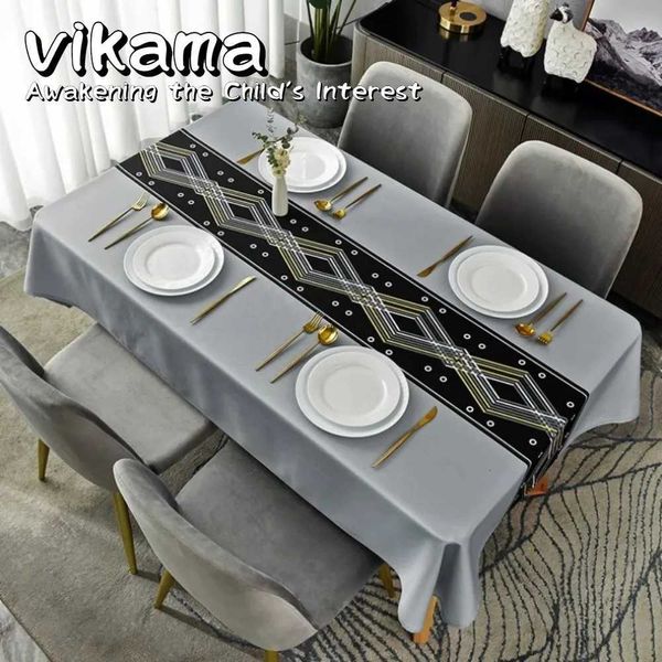 VIKAMA Nordic Waterproof Tablecloth Modern Home Textile Table Cover Suitable for Coffee Tables and Dining Tables tablecloth L260521