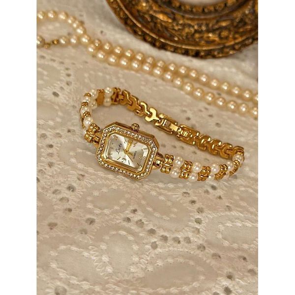 1 new gold luxury waterproof quartz rectangular dial — compare prices at CompareOffers