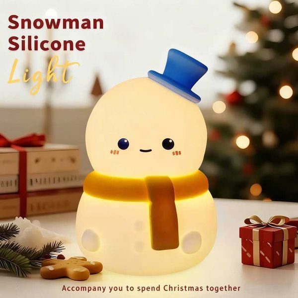 Christmas Silicone Night Light Novelty Ambient Lamp Touch — compare prices at CompareOffers