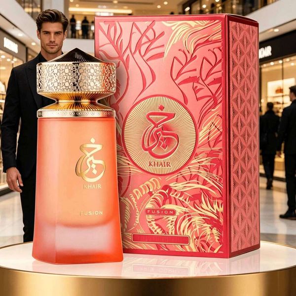 100ml Unisex Eau De Parfum with sweet fruity gourmand accords, long-lasting fragrance that stays all day, suitable 26L0523
