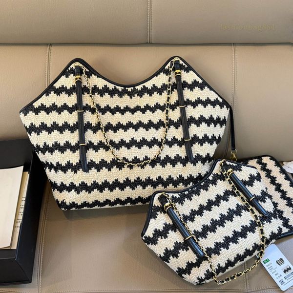 Ladies Colorful Straw Tote Designer Shoulder Bag Cross — compare prices at CompareOffers