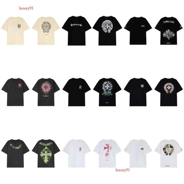 Chrome Brand Designer Tshirts Tees Polos Print Loose — compare prices at CompareOffers