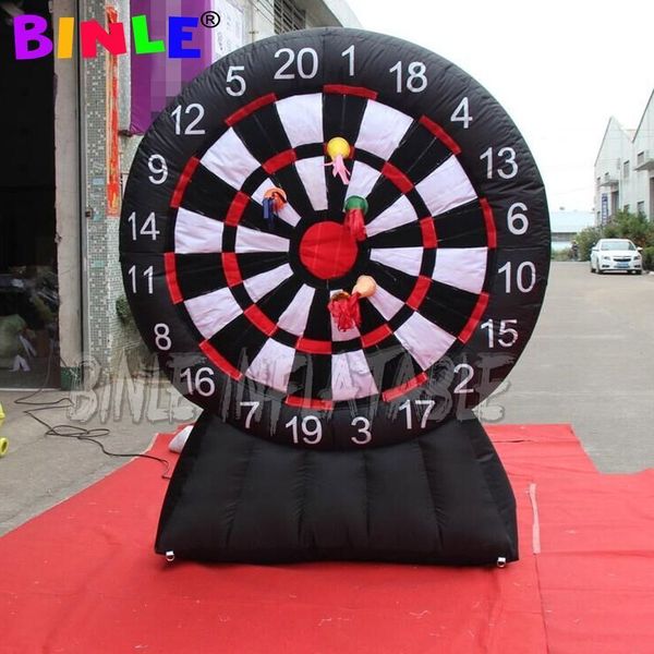 Wholesale 4mHigh Giant Inflatable Dart Board,interesting target shoot game toy from China factory